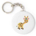 Cute Goofkins giraffe keychains