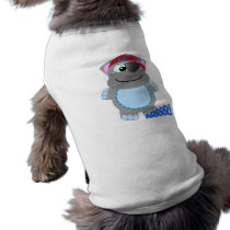 Cute Goofkins hippo pirate Dog Tee Shirt