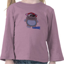 Cute Goofkins hippo pirate Tees
