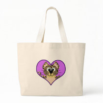 Cute Goofkins leopard heart bags