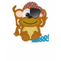 Cute Goofkins monkey pirate t-shirts by goofkins Cute Goofkins monkey pirate t-shirts