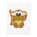 Cute Goofkins monkey Post Cards