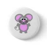 Cute Goofkins mouse Button