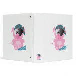 Cute Goofkins piggy pirate Vinyl Binder