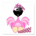 Cute Goofkins pirate flamingo posters by goofkins Cute Goofkins pirate flamingo posters