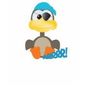 Cute Goofkins pirate goose Tee Shirt