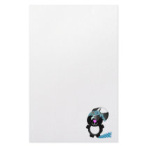 Cute Goofkins skunk pirate Customized Stationery