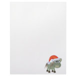 Cute Goofkins Xmas donkey santa Letterhead Design