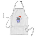 Cute Goofkins Xmas hippo santa aprons by goofkins Cute Goofkins Xmas hippo santa aprons