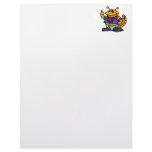 Cute Goofy Alien Personalized Letterhead