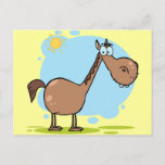 Goofy Cartoon Horse