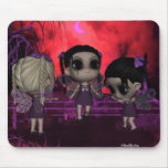 Cute Goth Fairy Girls 2 Mouse Pads