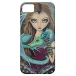 Cute Gothic Fairy and Dragon iPhone Case iPhone 5 Cases