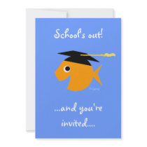 Cute Graduation Party Invitation