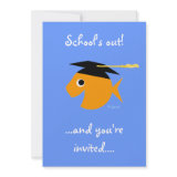 Cute Graduation Party Invitation invitation