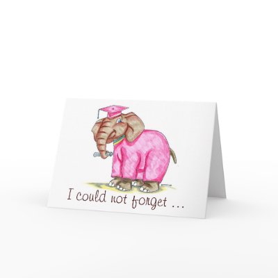 Cute Graduation Thank You Card by christymurphy123