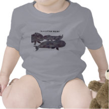 Cute Gray Whales Infant Apparel Shirt