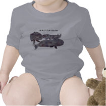 Cute Gray Whales Infant  Apparel t-shirts