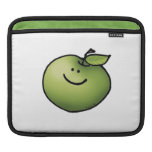 Cute green apple ipad sleeve