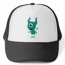 Cute Green Cyclops hats