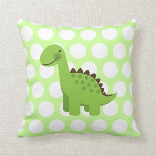 cute dinosaur pillow