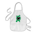 Cute green monster aprons