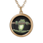 Cute Green Tree Frog Fun Animal-lovers Pendant