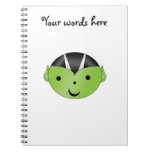 Cute green vampire journal
