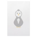 Cute Groom Penguin Customized Stationery