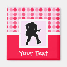 Cute Guitarist Magnet
