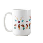 Cute Guy on Monocycle Coffee Mug