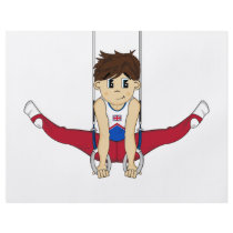Cute Gymnast on Rings Flyer