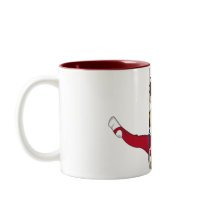 Cute Gymnast on Rings Mug