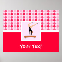 Cute Gymnastics Balance Beam