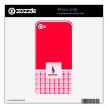Cute Gymnastics Balance Beam Decals For The iPhone 4