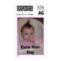 Cute Hair Day postage by nangad Cute Hair Day postage
