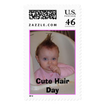 Cute Hair Day postage by nangad Cute Hair Day postage