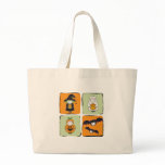 Cute Halloween Tote Bags