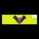 Cute Halloween Bat bumper stickers