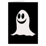 Cute Halloween Cartoon Ghost Cards