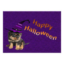 Cute Halloween Custom Invitation