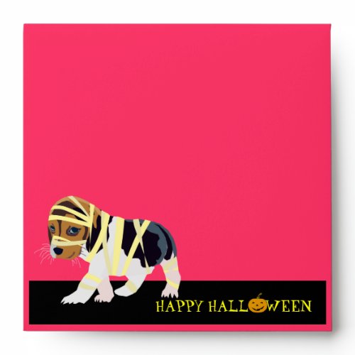 Cute Halloween Envelope (Dog) - Customizable envelope