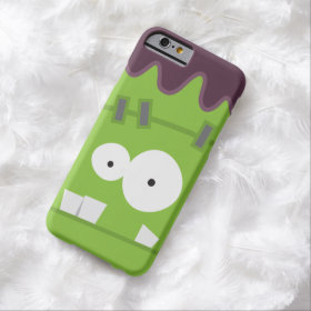 Cute Halloween Frankenstein Monster Face Barely There iPhone 6 Case