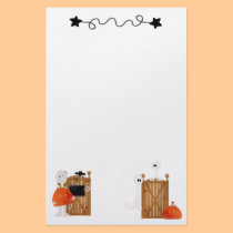 Cute Halloween Ghosts stationery
