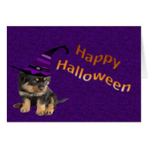 Cute Halloween Greeting Card