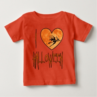Cute Halloween Heart Tshirt