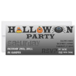 Cute Halloween Letters Party Invitation