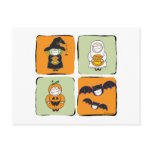 Cute Halloween Post Card