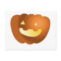 Cute Halloween Pumpkin postcards