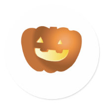 Cute Halloween Pumpkin stickers